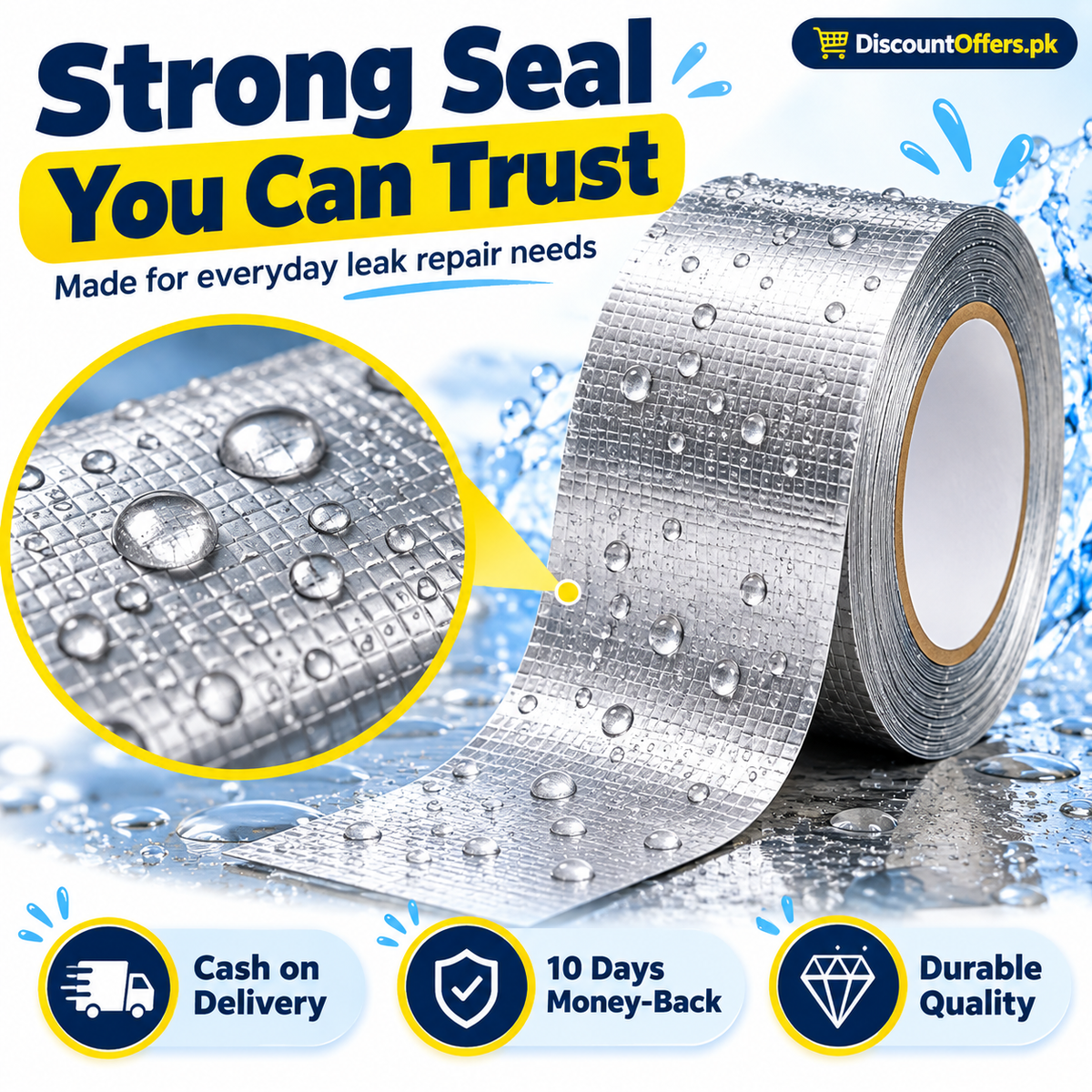 Aluminum Foil Waterproof Repair Tape
