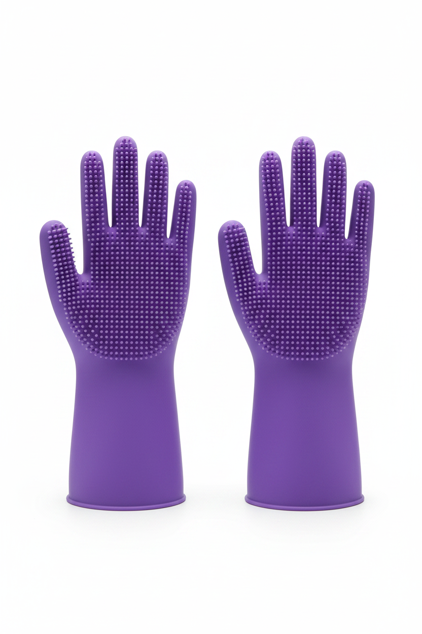 Silicone Cleaning Gloves