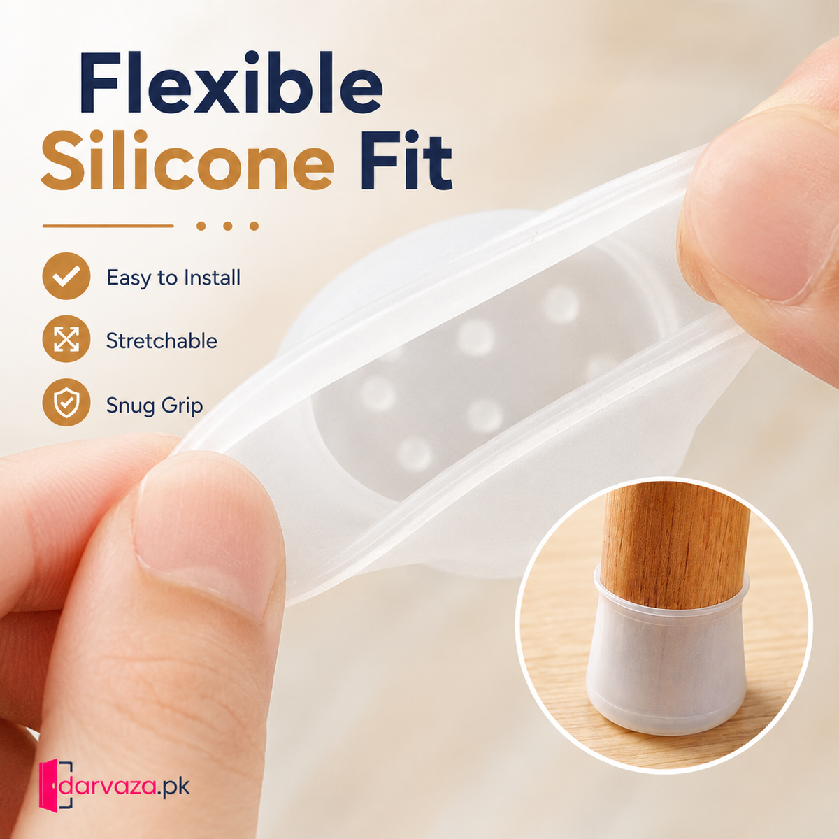 Pack of 38 Anti Slip Silicone Chair Covers