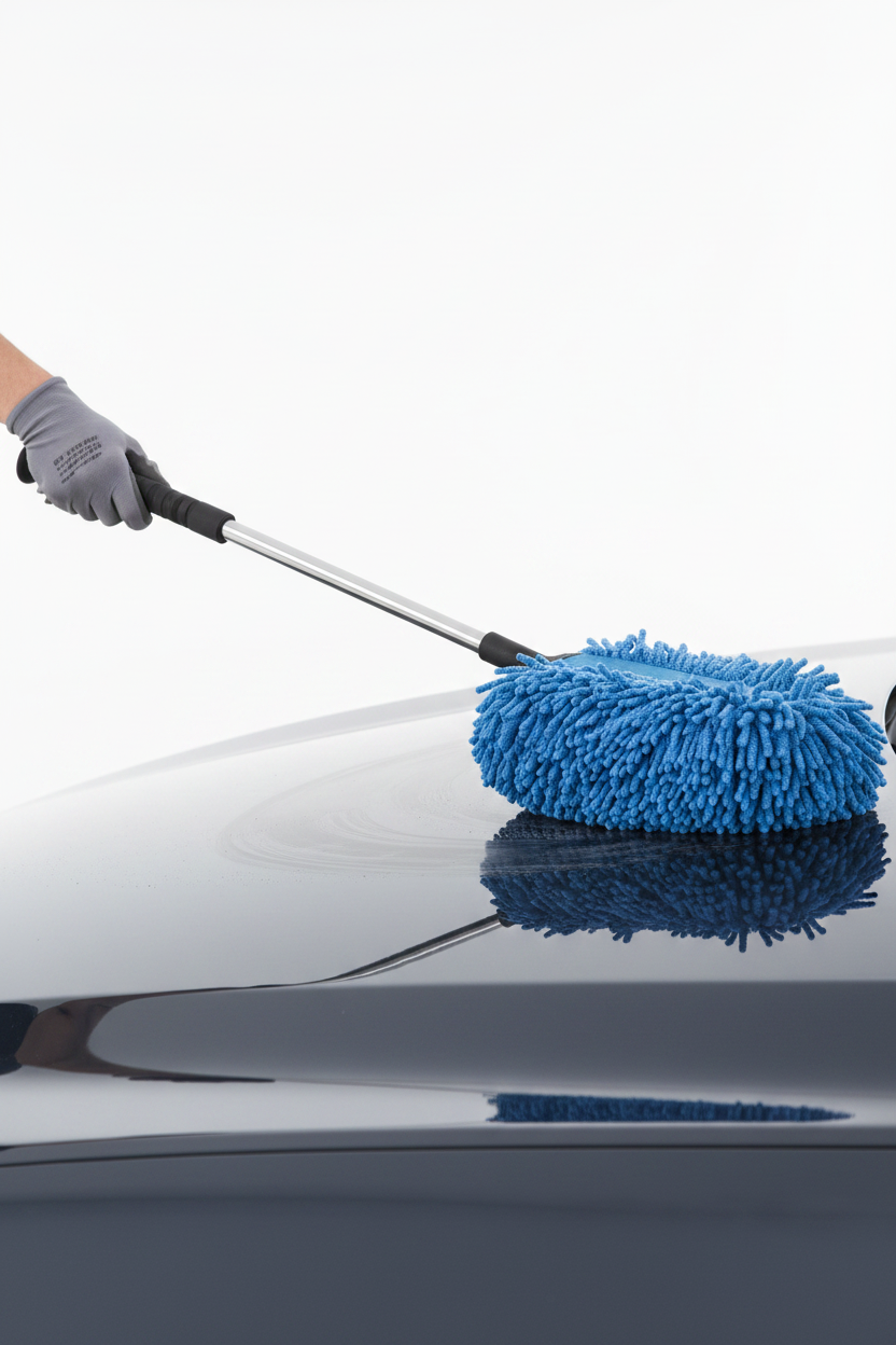 Microfiber Car Cleaning Duster with Telescopic Handle