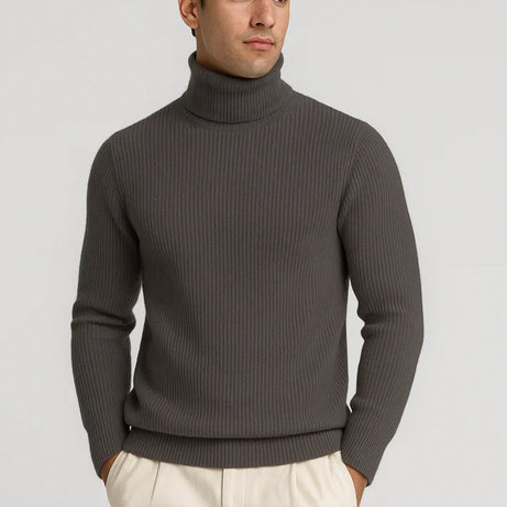 Premium High Neck for Men – CHARCOAL