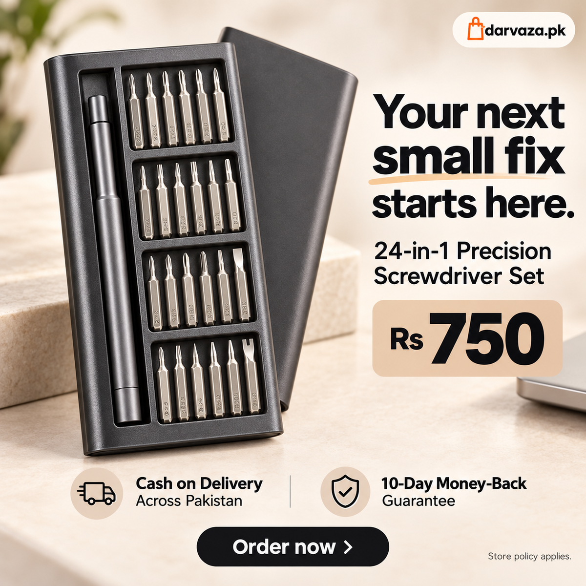 24in1 Screwdriver Set Hardware Tools