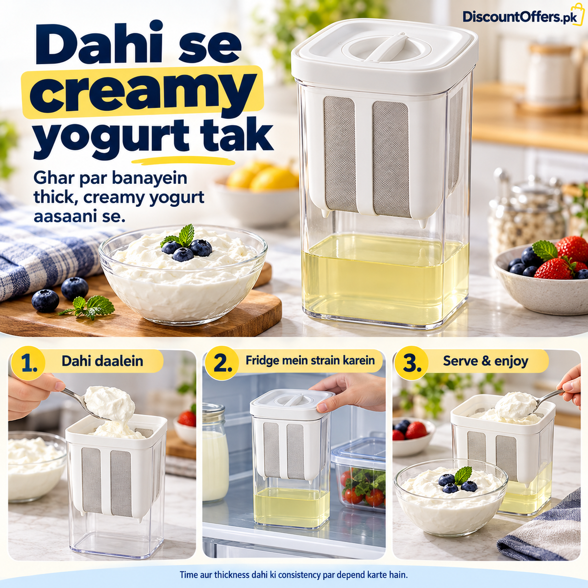 Greek Yogurt Maker & Fine Mesh Strainer