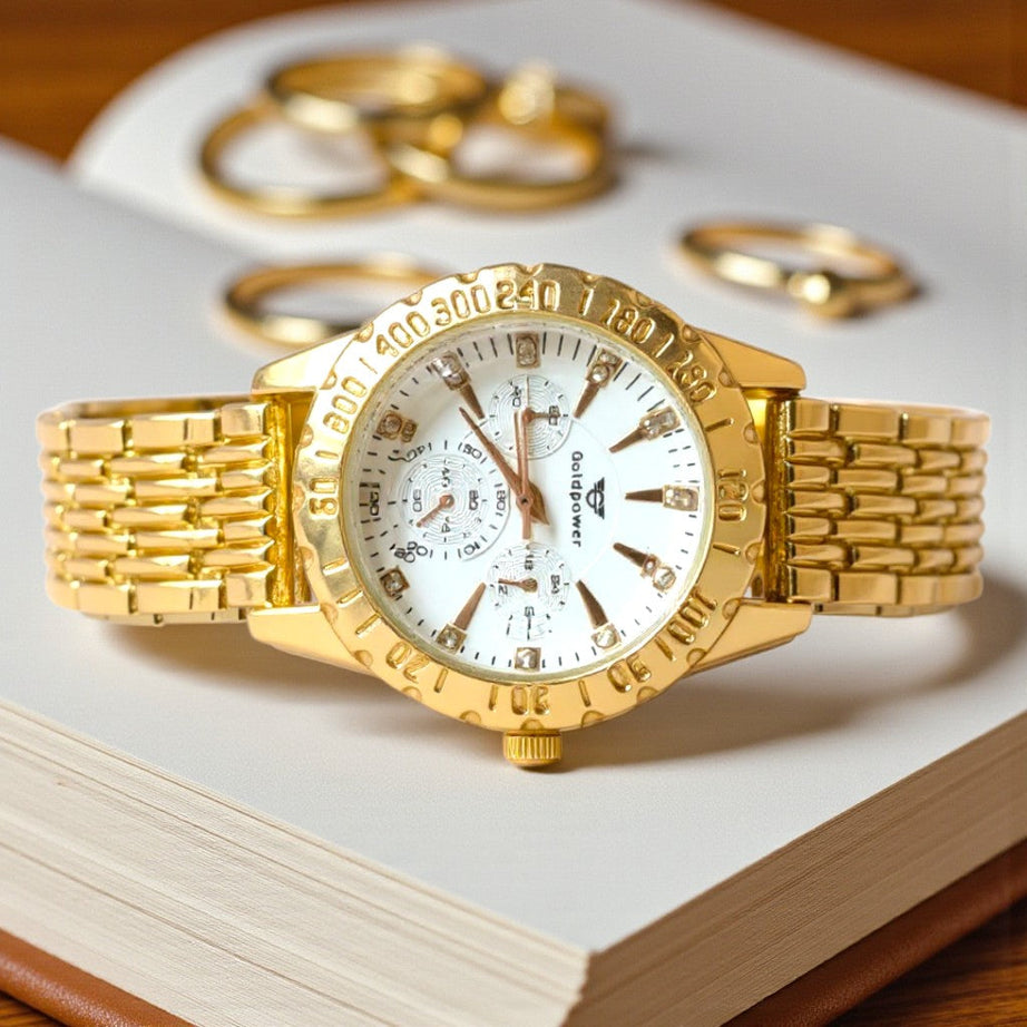 Gold Aurum Nova Watch – Luxury Edition