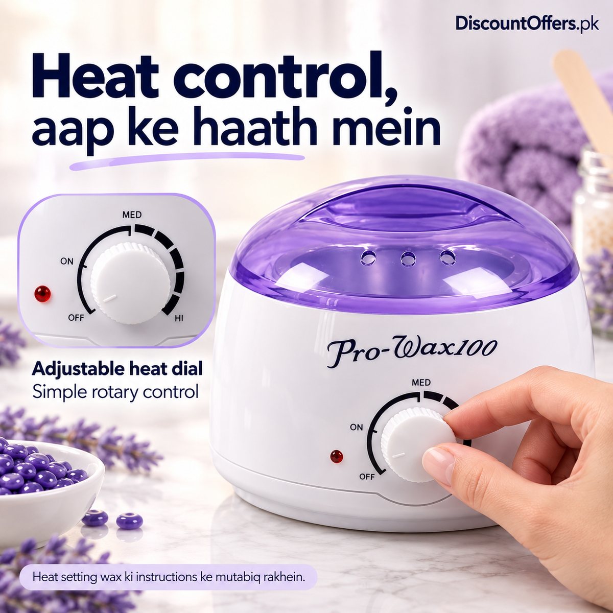PRO-WAX 100 Hot Wax Heater & Warmer