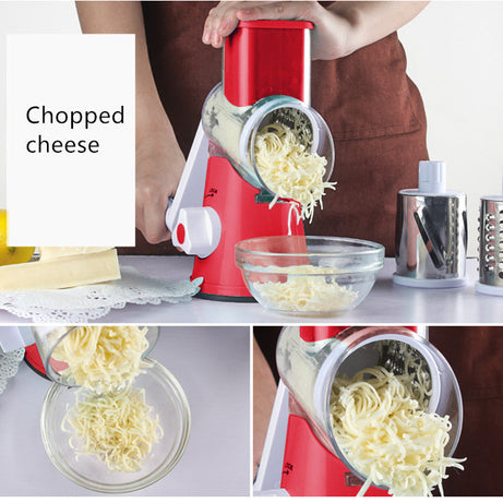 Multifunctional Manual Vegetable Spiral Slicer Cutter with Premium Hand Rotary Grater Drum Rs 1999