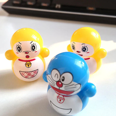 Roly-Poly Toy Tumbler Shaking Fidget Doll (Random Color) – 3Pcs