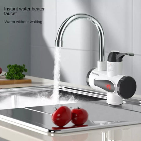 Tankless Electric Instant Tap Hot Water Heater Faucet For Kitchen Use