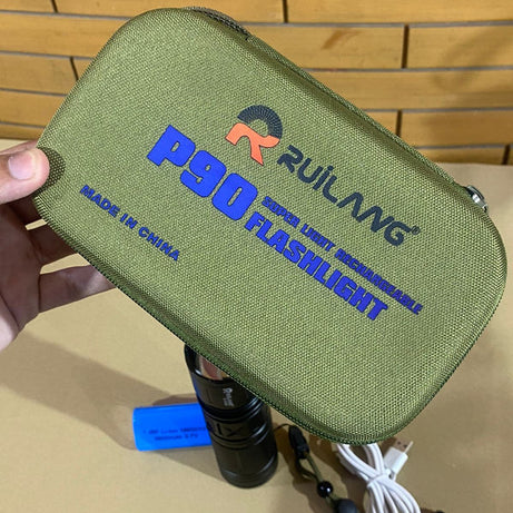 P90 Super Bright Powerful Flash Light Torch with Adjustable Focus