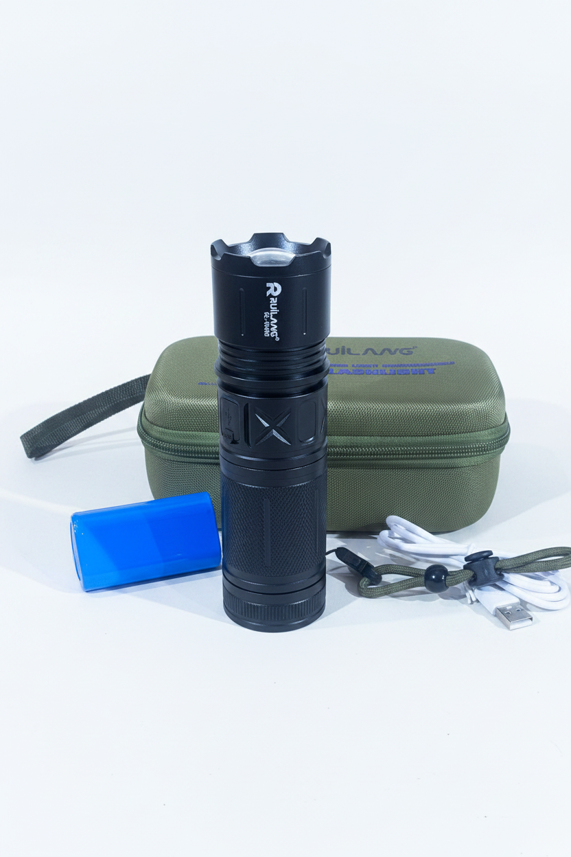 P90 Super Bright Powerful Flash Light Torch with Adjustable Focus