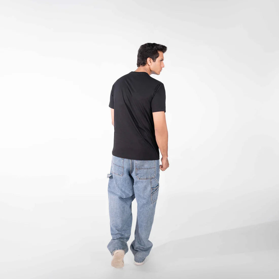 Jet Black Basic T-Shirt