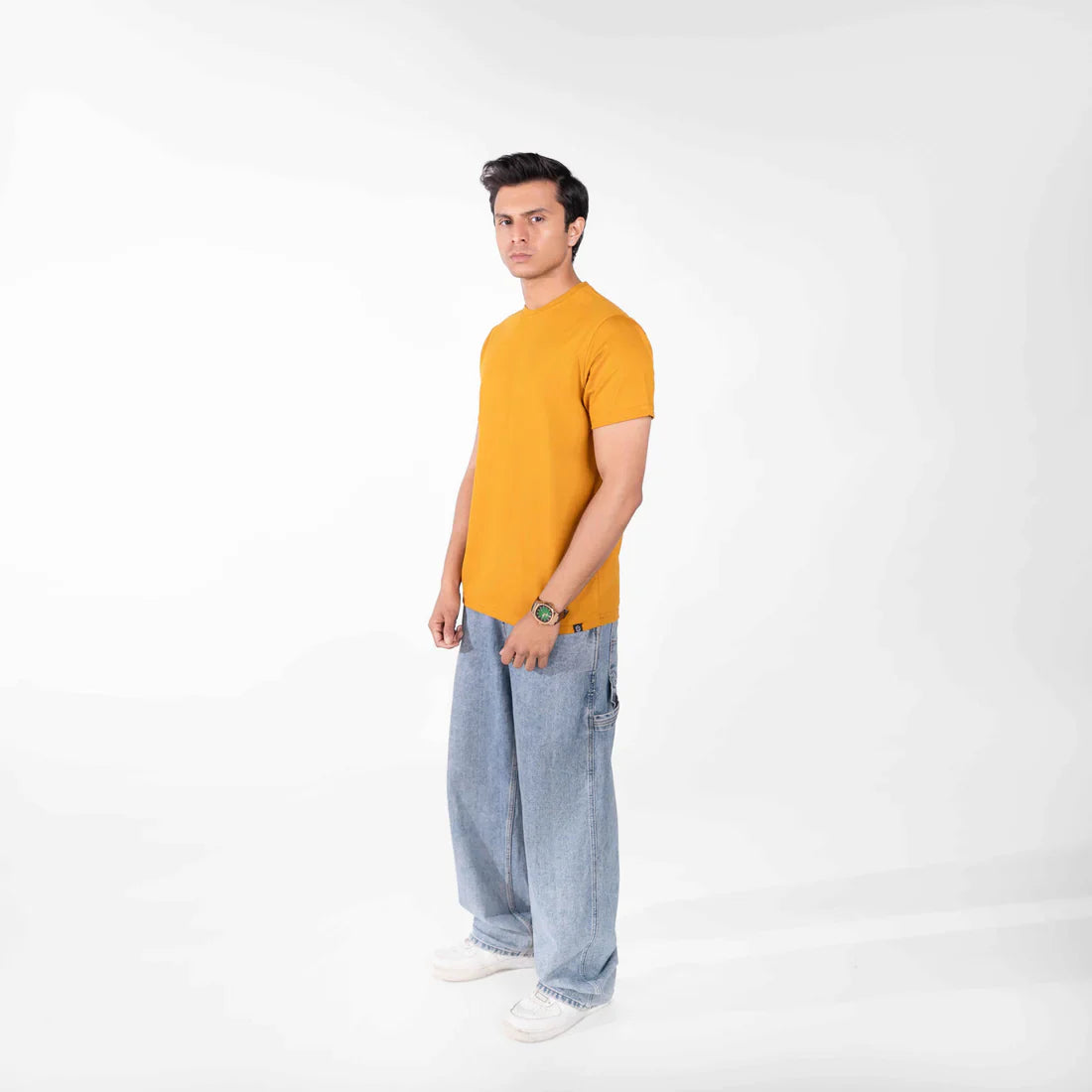 Mustard Basic T-Shirt