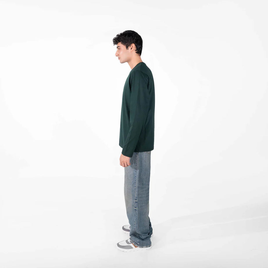 Bottle Green Full Sleeves