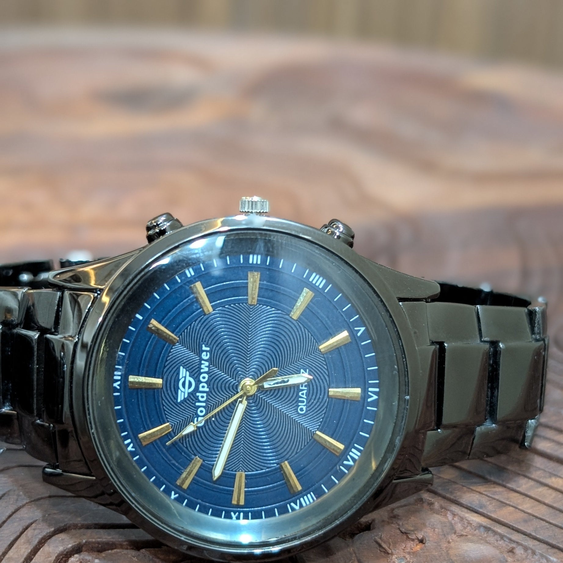 GoldenPower Eternal Blue – Couple Watches Set