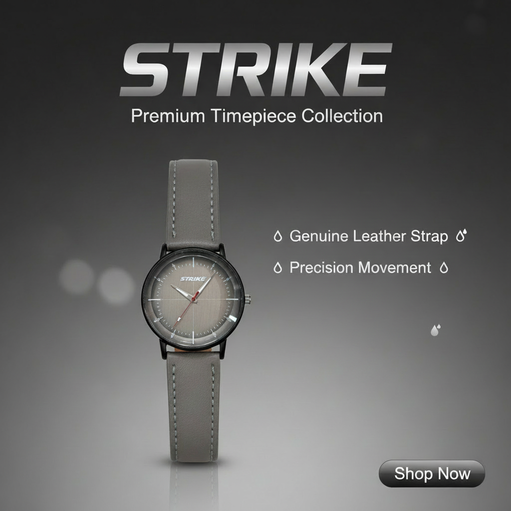 Strike Dark Gray Men Watch