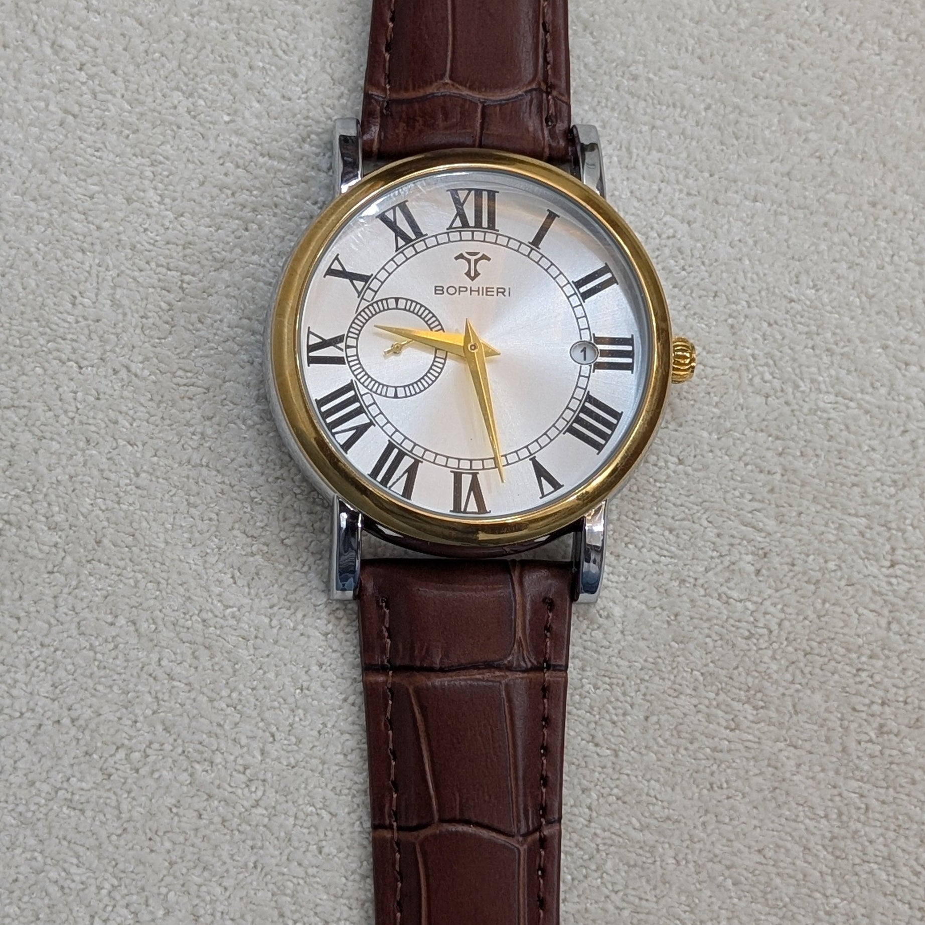 Bophieri Ebon Brown Men Watch