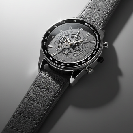 Vitz Vogue Gray Men Watch