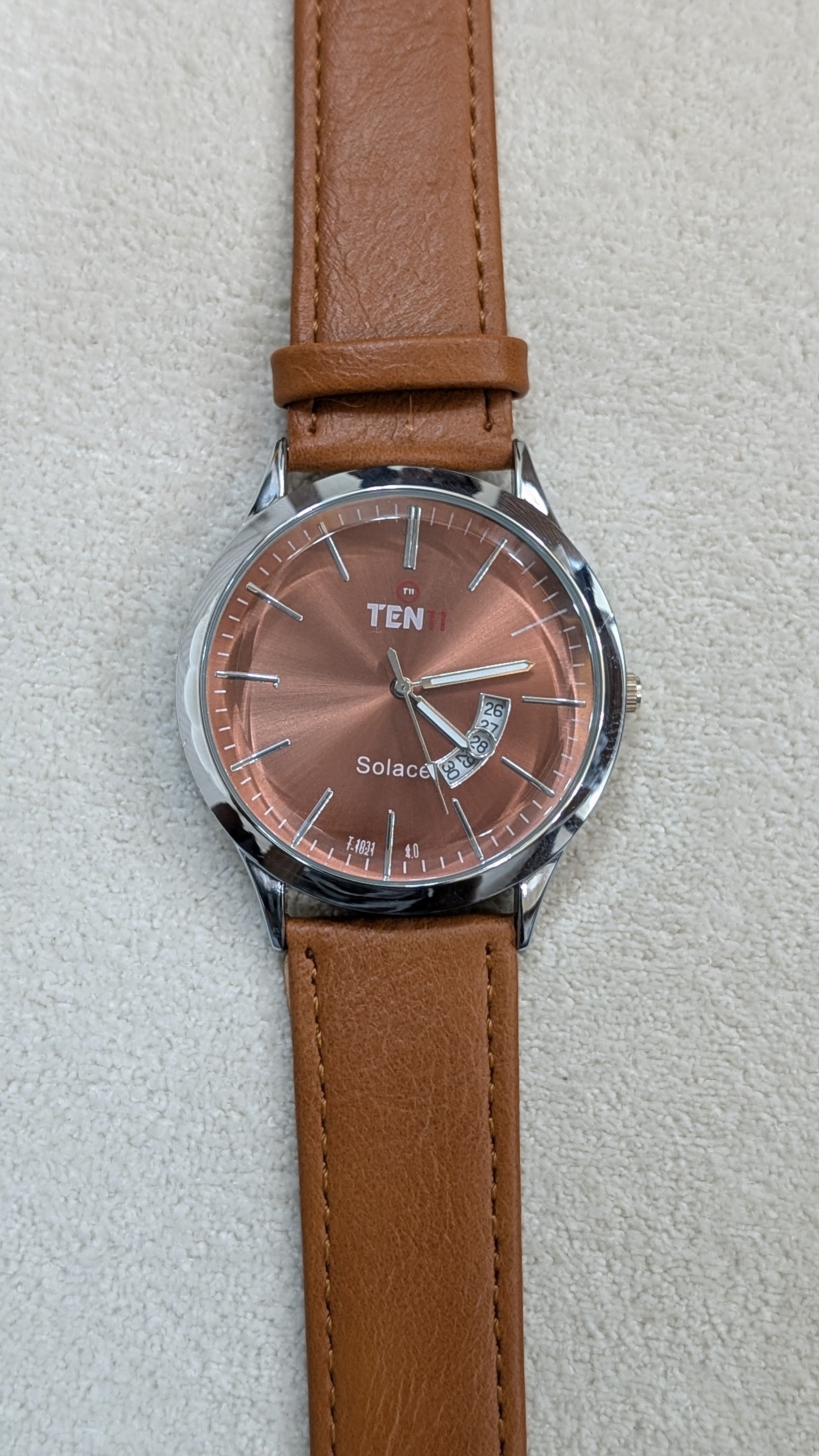 TEN Signature Brown Men Watch