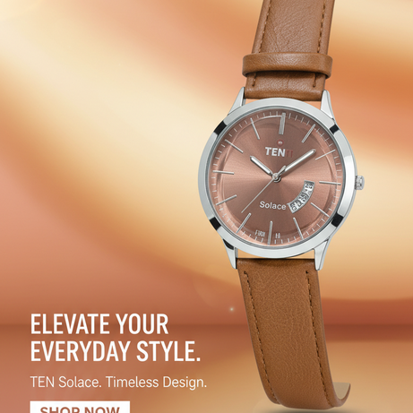TEN Signature Brown Men Watch
