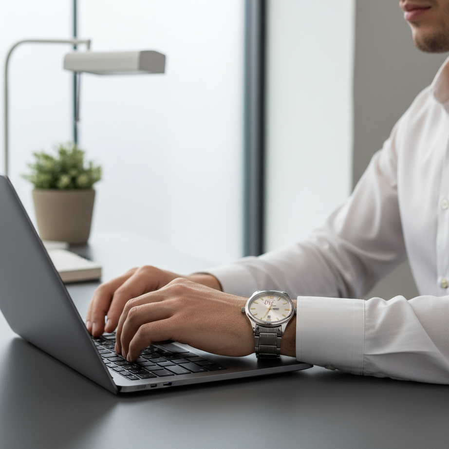 Vitz PrimeX Silver Men Watch