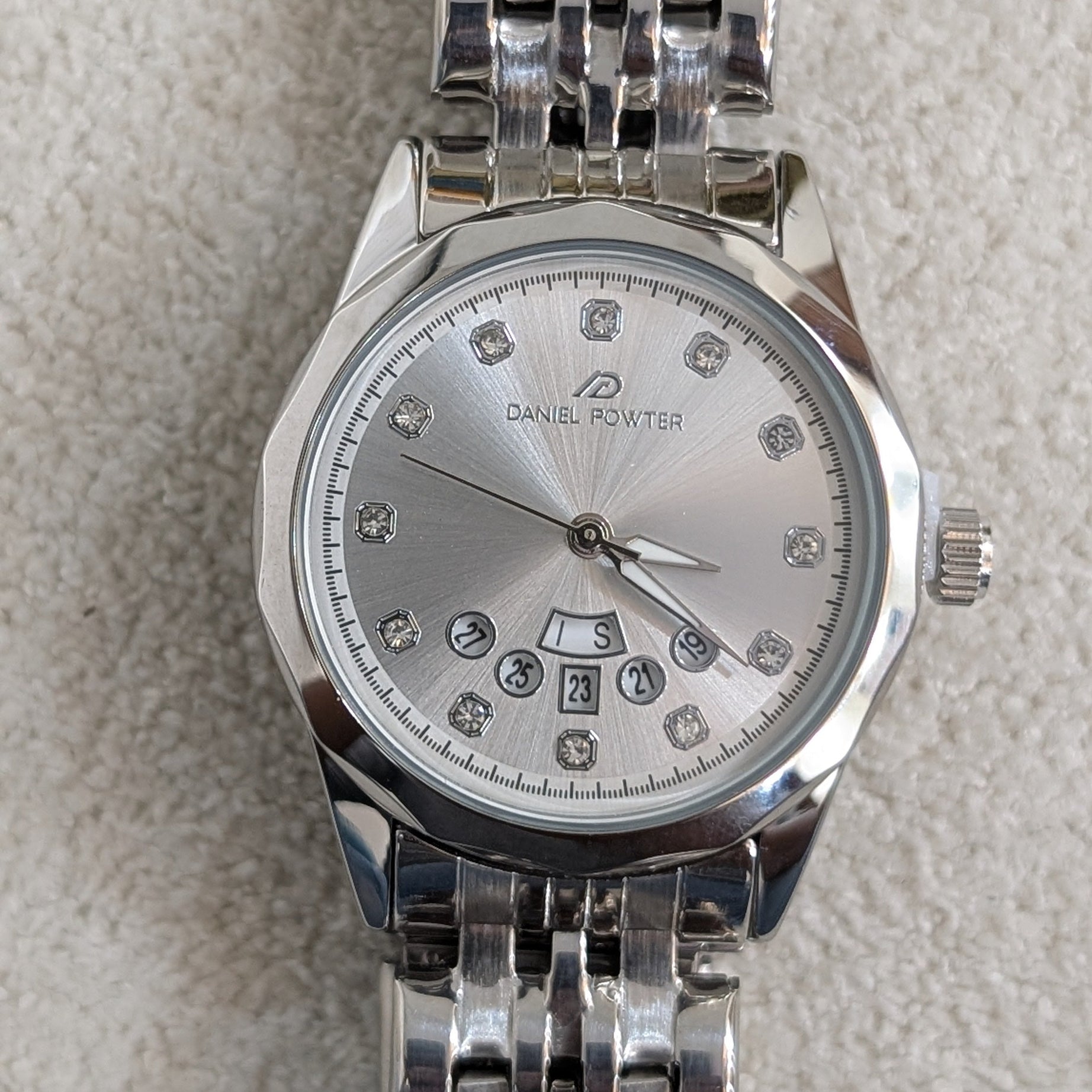 Danel Imperial Silver Women Watch