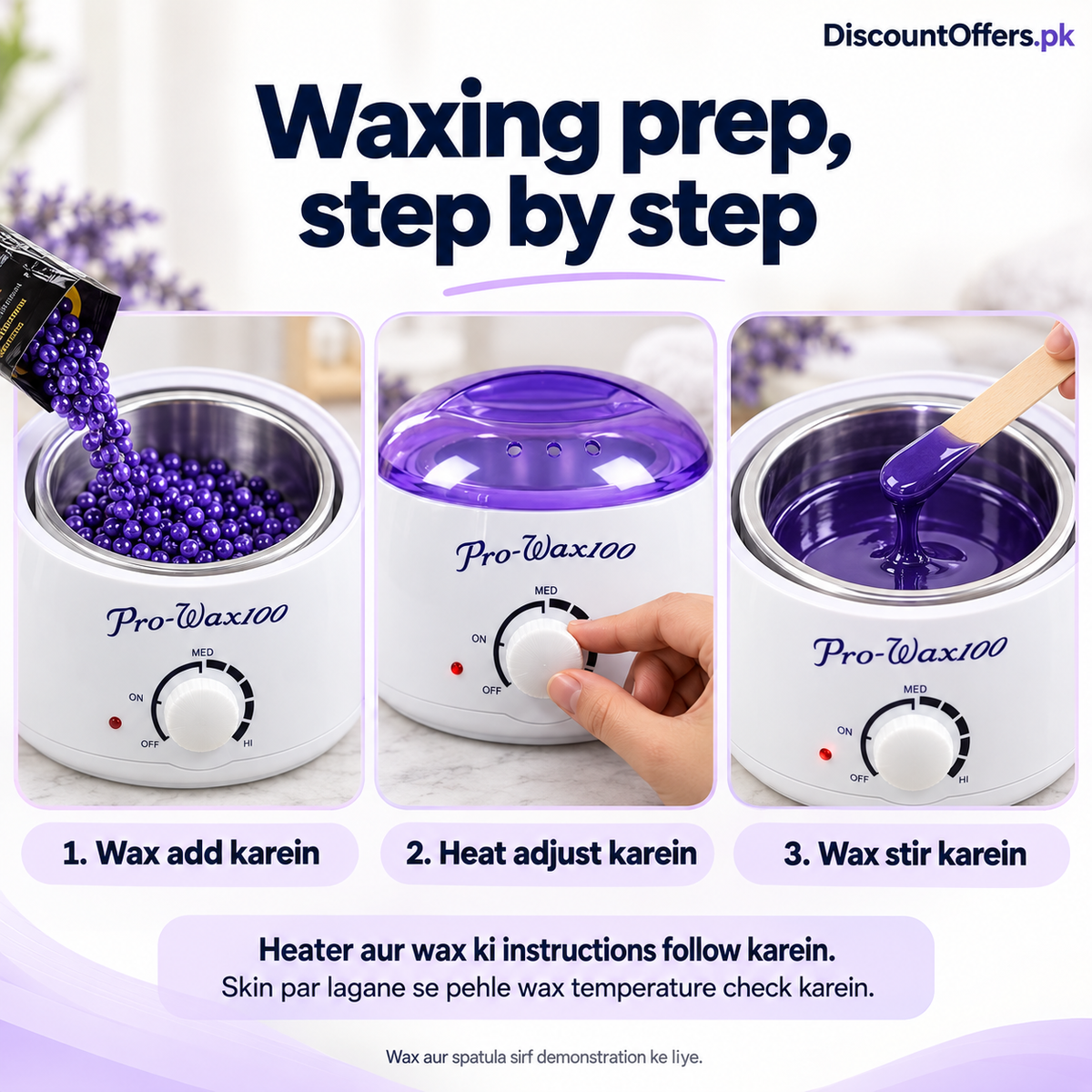 PRO-WAX 100 Hot Wax Heater & Warmer