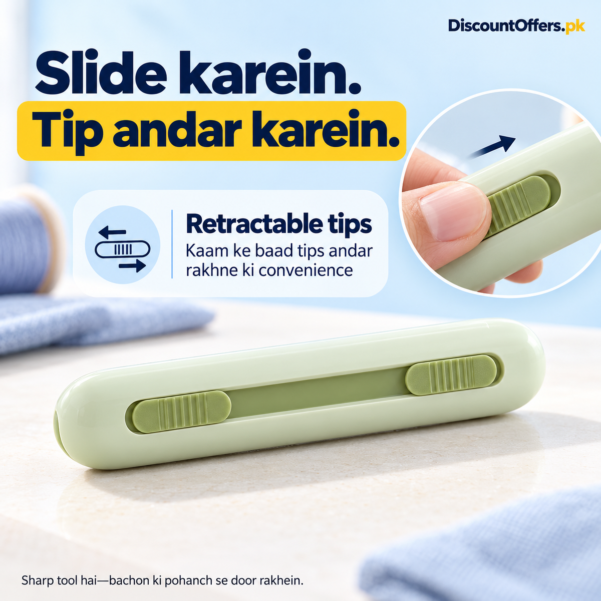 2-in-1 Needle Threader & Seam Ripper