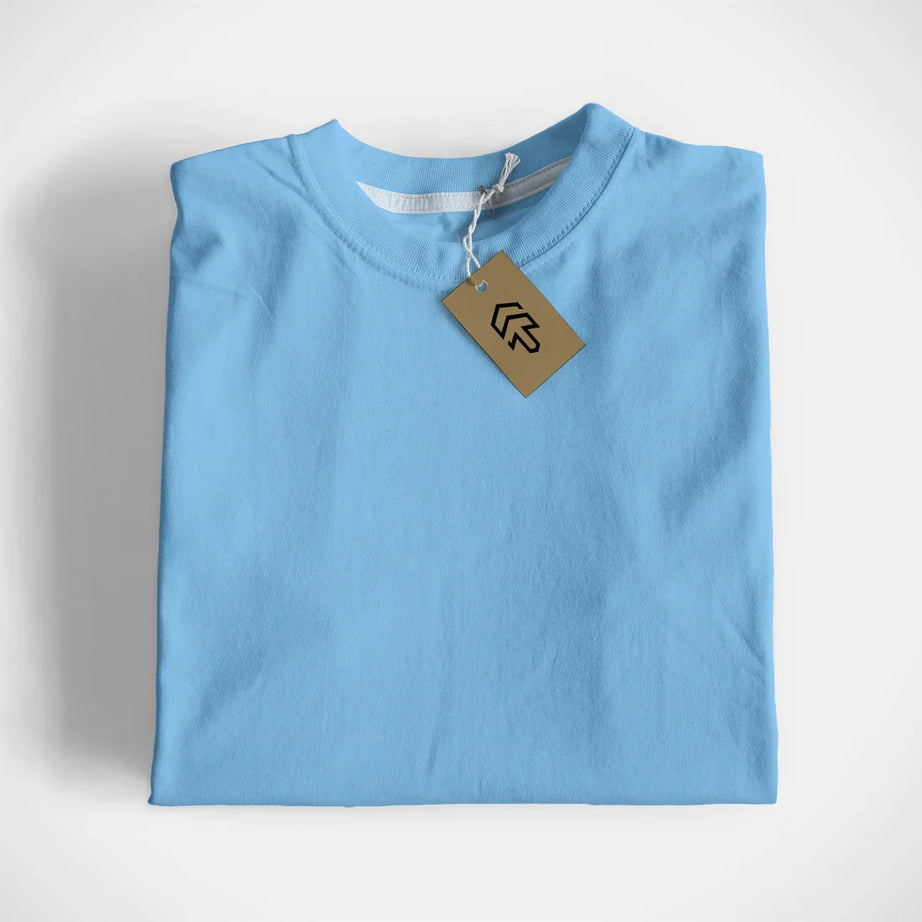 Sky Blue Basic T-Shirt