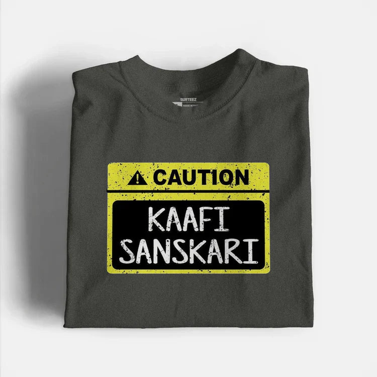 Sanskari Graphic T-Shirt