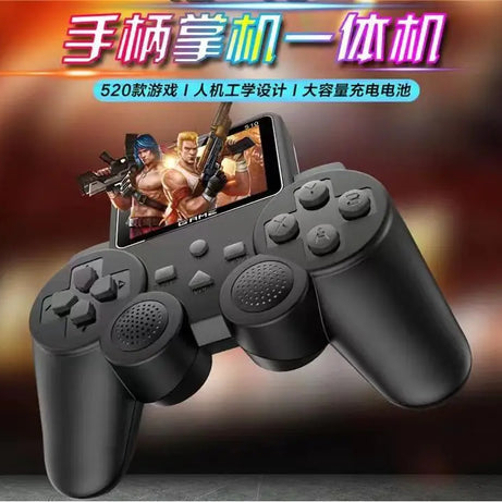 Digital S10 Retro Game Console with Screen Integrations and Built-in 520 Games and 8-bit Game Support