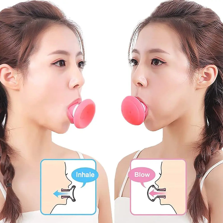 Silicone V Face Facial Lifter and Double Chin Slim Skin Care Tool and Massager Remove Muscle Lines