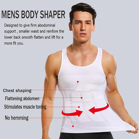 Men Slim N Lift Slimming Shirt and Body Shaper