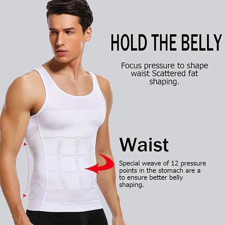 Men Slim N Lift Slimming Shirt and Body Shaper