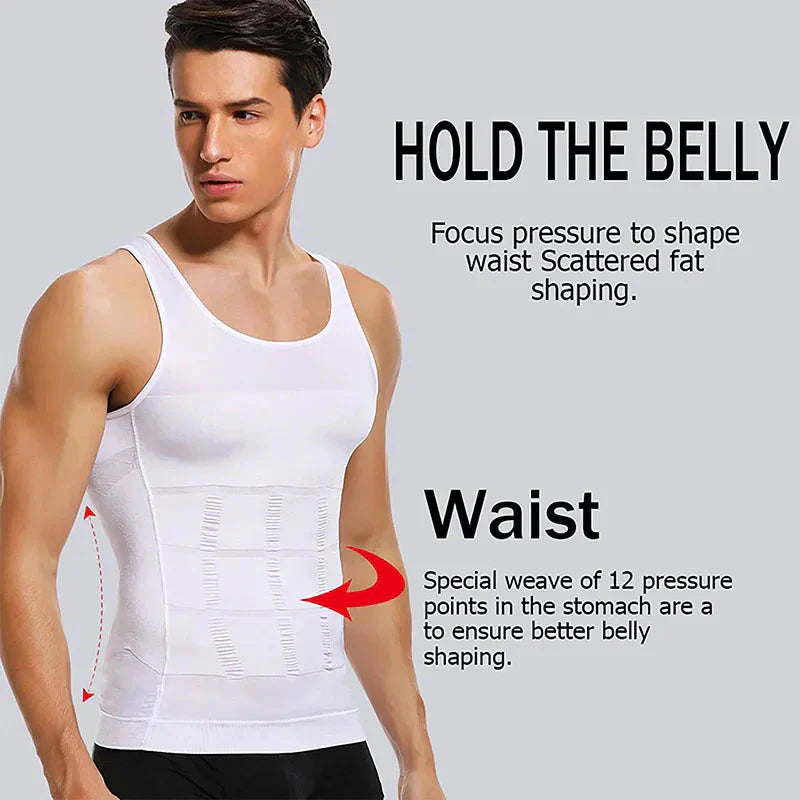 Men Slim N Lift Slimming Shirt and Body Shaper