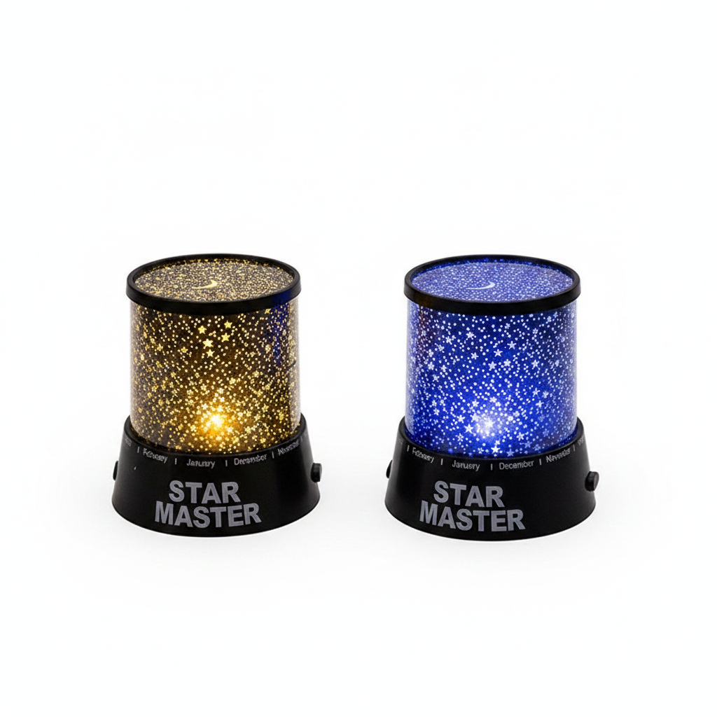 Romantic Fantasy Starry Sky LED Stars Lights with Rotating Projector For Bedroom and Night Light