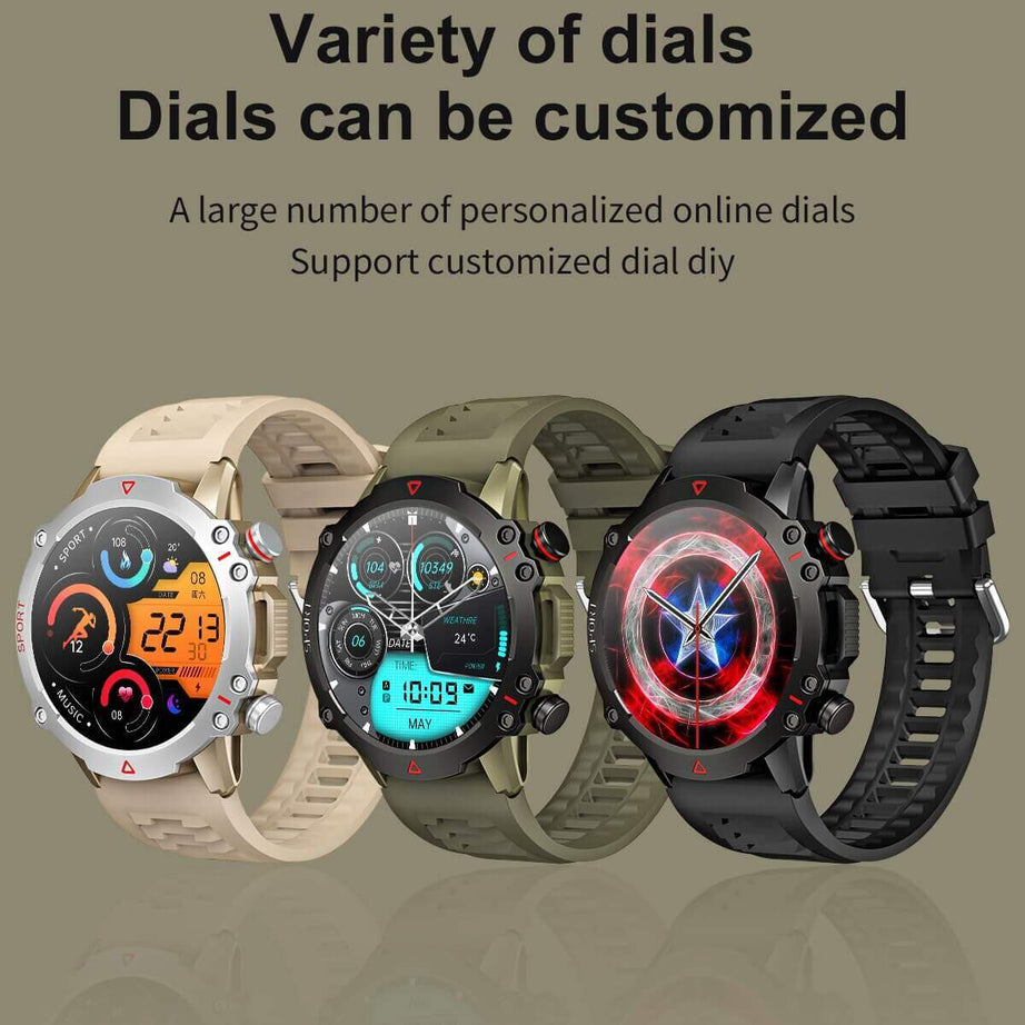 TF10 Pro Round dial Smart Watch with Bluetooth Calling Amoled Screen with Box For Men and Women