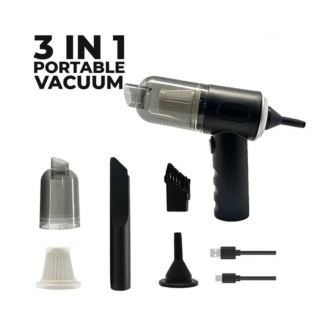 11.11 Sale Imported Cordless 3-in-1 Rechargeable Vacuum Cleaner and Blower - Cleans up every corner of your Home and Car