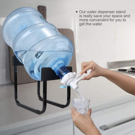 Portable Strong Steel Water Dispenser Stand with BPA Free Fast Flow Water Spout