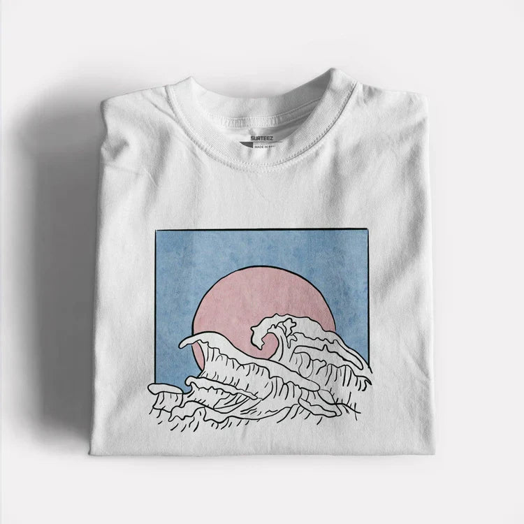 Waves Graphic T-Shirt
