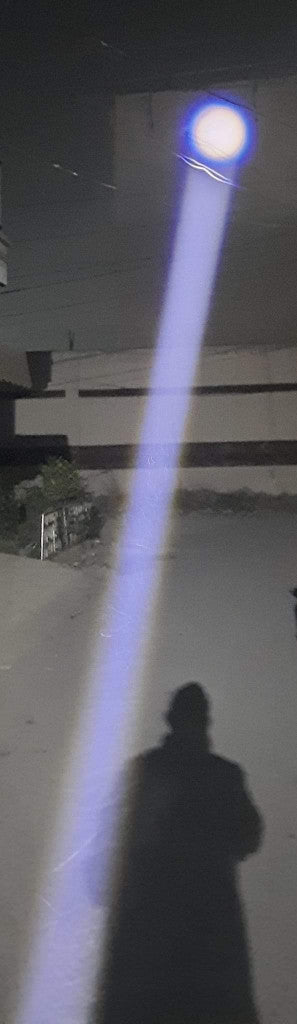 Ruilang Torch RL233 Metal LED FlashLight with Cutter Hammer and Mobile Power Bank