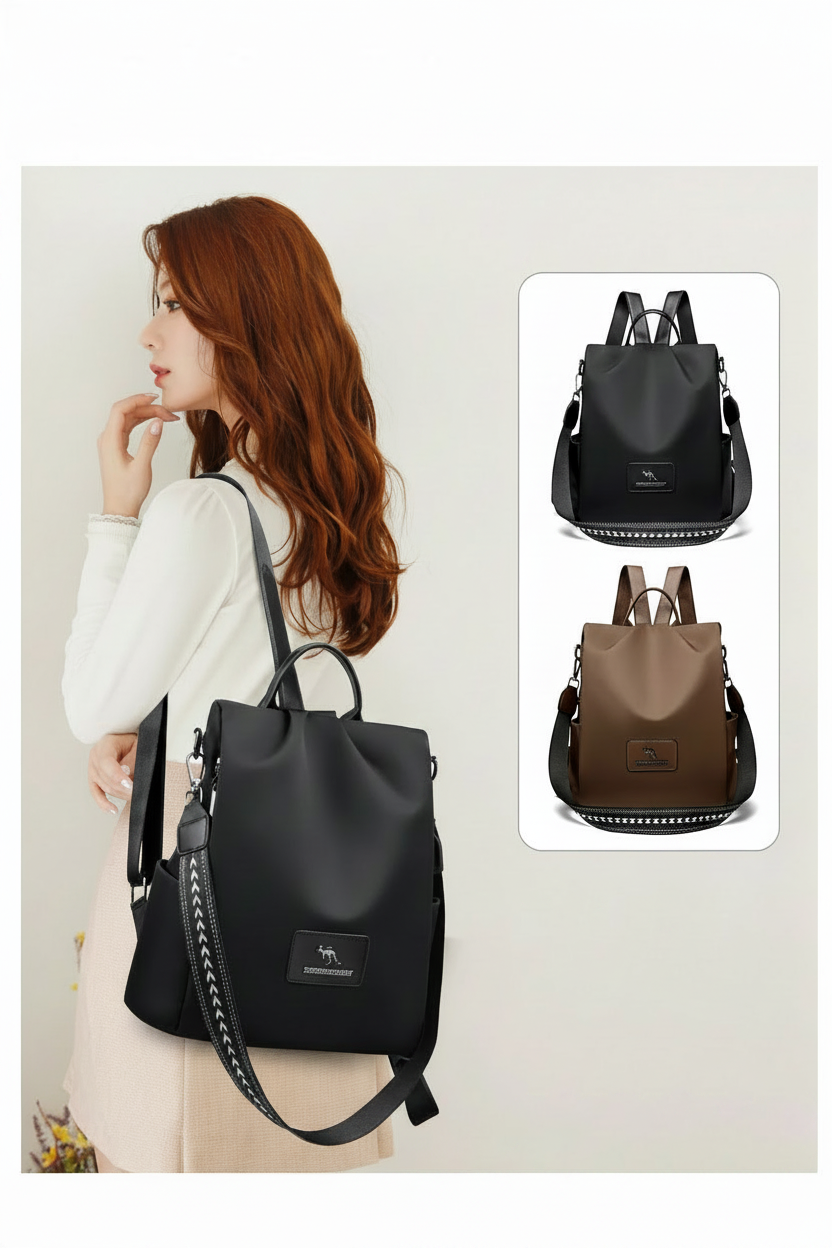 New Branded Stylish KANGROO Twin One Backpack and Crossbody Bag For Women