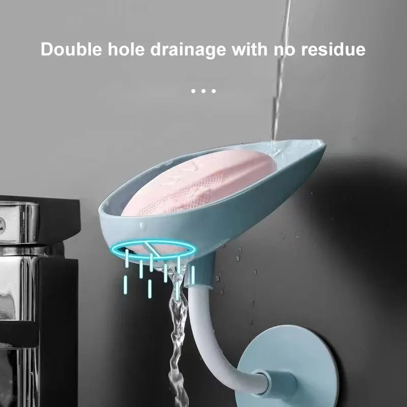 Pack of 3 Travel Soapbox Adjustable Soap Dish Creative Draining Wall Hanging Non-slip Soap Box Suitable For Kitchen Bath Free Punch Soapbox 3 Pcs