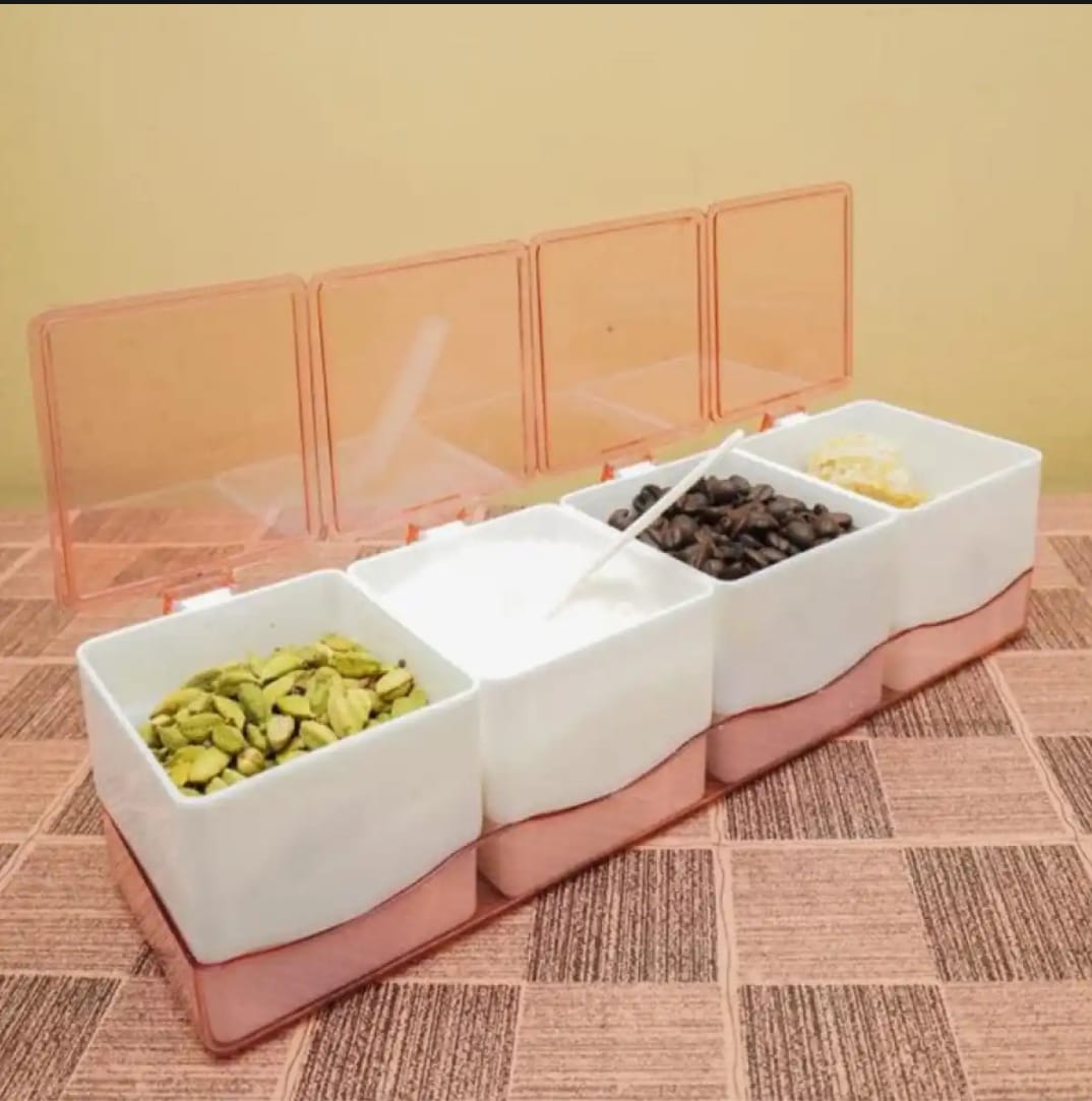 Chilleez Spics Jar Masala Box Container Carrier&nbsp;Spice&nbsp;Box