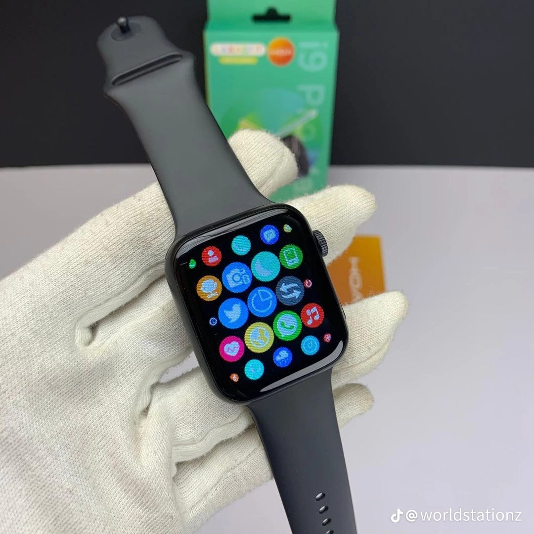 I9 Pro Max Smartwatch Series 9 Smart Watch 1.77 Inches Full Size Screen Bluetooth Calling Sports Mood For IOS and Android For Men and Women