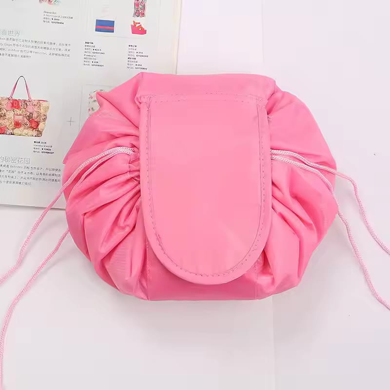 Women Drawstring Travel Cosmetic Makeup Storage Bag Organizer Pouch Portable Toiletry Necessaries Beauty Case for Women
