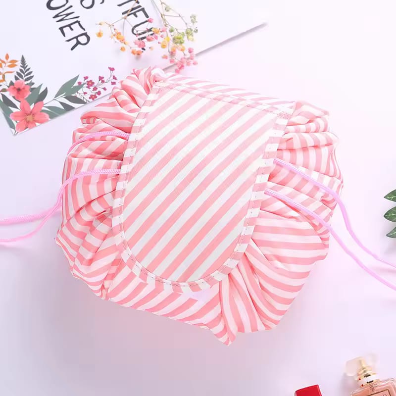 Women Drawstring Travel Cosmetic Makeup Storage Bag Organizer Pouch Portable Toiletry Necessaries Beauty Case for Women