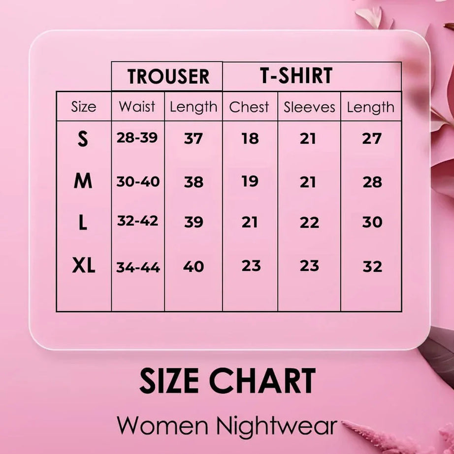 Pink Aura Night Suit