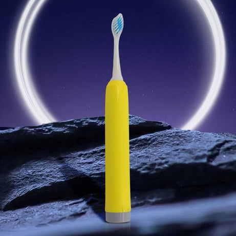 (Pack of 2) Waterproof Electric Head Cell Operated Toothbrush For Adult Use