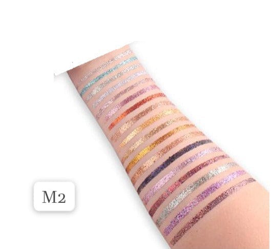 MISS ROSE 18-Color Sequin Glitter Eyeshadow Palette