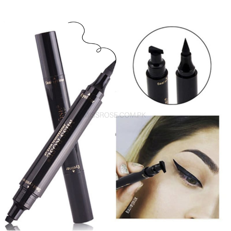 Miss Rose Magic Eyeliner – Double-Sided Winged Stamp Pen